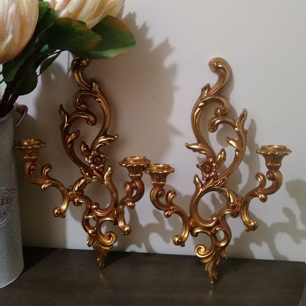 Candle Wall Sconce Set